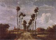The Avenue at Middlehamis, Meindert Hobbema